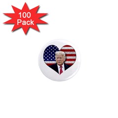 Trump President Sticker Design 1  Mini Magnets (100 Pack)  by dflcprintsclothing