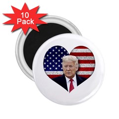 Trump President Sticker Design 2 25  Magnets (10 Pack) 