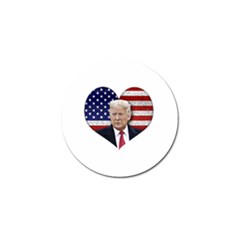 Trump President Sticker Design Golf Ball Marker by dflcprintsclothing