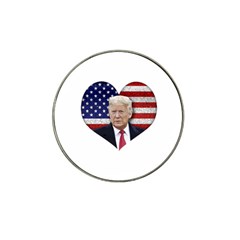 Trump President Sticker Design Hat Clip Ball Marker (4 Pack)