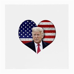 Trump President Sticker Design Medium Glasses Cloth by dflcprintsclothing