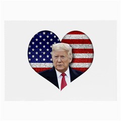 Trump President Sticker Design Large Glasses Cloth (2 Sides) by dflcprintsclothing