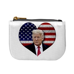 Trump President Sticker Design Mini Coin Purse by dflcprintsclothing