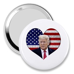 Trump President Sticker Design 3  Handbag Mirrors by dflcprintsclothing