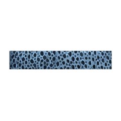 Blue Spotty Pattern Flano Scarf (mini) by LoolyElzayat