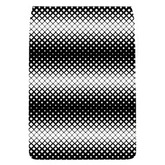 Geometrical Blocks, Rhombus Black And White Pattern Removable Flap Cover (s) by Casemiro