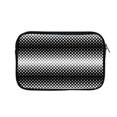 Geometrical Blocks, Rhombus Black And White Pattern Apple Macbook Pro 13  Zipper Case by Casemiro