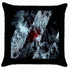 Flamelet Throw Pillow Case (black) by Sparkle