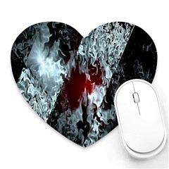 Flamelet Heart Mousepads by Sparkle