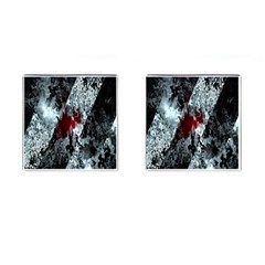 Flamelet Cufflinks (square) by Sparkle