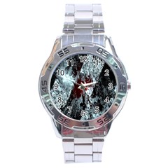 Flamelet Stainless Steel Analogue Watch by Sparkle