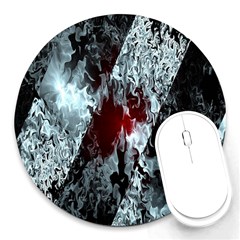 Flamelet Round Mousepads by Sparkle