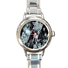 Flamelet Round Italian Charm Watch by Sparkle