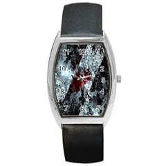 Flamelet Barrel Style Metal Watch by Sparkle