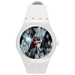 Flamelet Round Plastic Sport Watch (m) by Sparkle