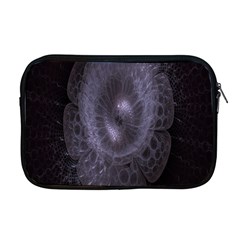 Fractal Flowers Apple Macbook Pro 17  Zipper Case by Sparkle