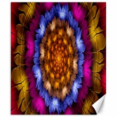 Fractal Flower Canvas 20  X 24  by Sparkle