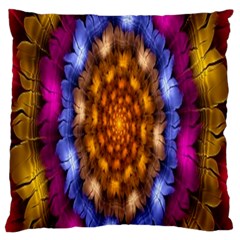 Fractal Flower Standard Flano Cushion Case (two Sides) by Sparkle