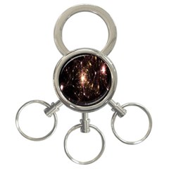 Glowing Sparks 3-ring Key Chain by Sparkle