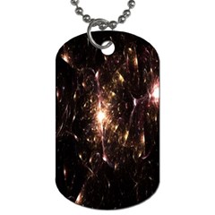 Glowing Sparks Dog Tag (one Side) by Sparkle