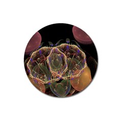 Fractal Geometry Magnet 3  (round) by Sparkle