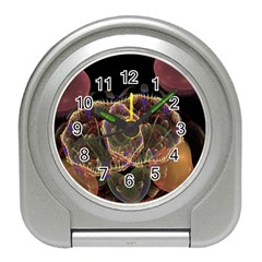 Fractal Geometry Travel Alarm Clock by Sparkle