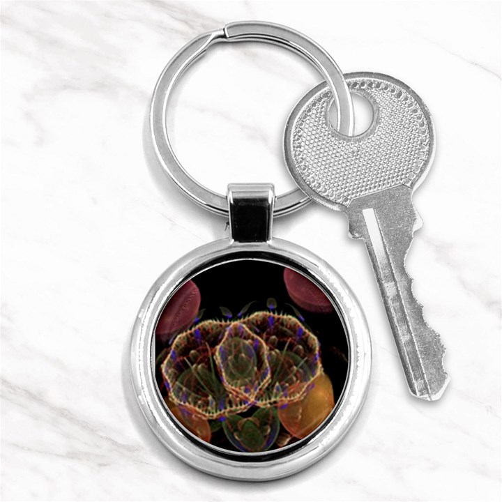 Fractal Geometry Key Chain (Round)