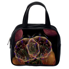 Fractal Geometry Classic Handbag (one Side) by Sparkle