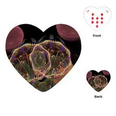 Fractal Geometry Playing Cards Single Design (heart) by Sparkle