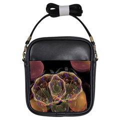 Fractal Geometry Girls Sling Bag by Sparkle