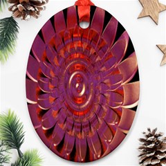 Chakra Flower Ornament (oval) by Sparkle