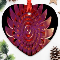 Chakra Flower Ornament (heart) by Sparkle