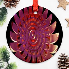 Chakra Flower Ornament (round) by Sparkle