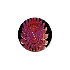 Chakra Flower Golf Ball Marker by Sparkle