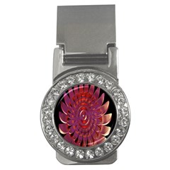 Chakra Flower Money Clips (cz)  by Sparkle