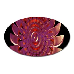 Chakra Flower Oval Magnet