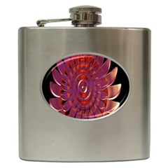 Chakra Flower Hip Flask (6 Oz) by Sparkle