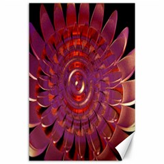 Chakra Flower Canvas 24  X 36  by Sparkle