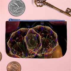 Fractal Geometry Large Coin Purse by Sparkle