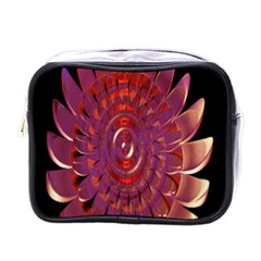 Chakra Flower Mini Toiletries Bag (one Side) by Sparkle