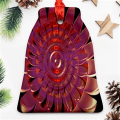 Chakra Flower Bell Ornament (two Sides) by Sparkle