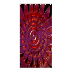 Chakra Flower Shower Curtain 36  X 72  (stall)  by Sparkle