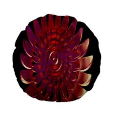 Chakra Flower Standard 15  Premium Flano Round Cushions by Sparkle