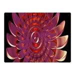 Chakra Flower Double Sided Flano Blanket (Mini)  35 x27  Blanket Front