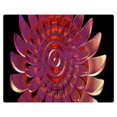 Chakra Flower Double Sided Flano Blanket (medium)  by Sparkle