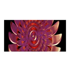 Chakra Flower Satin Wrap by Sparkle