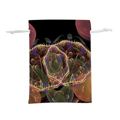 Fractal Geometry Lightweight Drawstring Pouch (m) by Sparkle