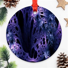 Fractal Web Ornament (round) by Sparkle