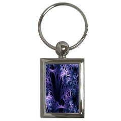 Fractal Web Key Chain (rectangle) by Sparkle