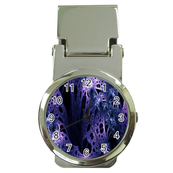 Fractal Web Money Clip Watches